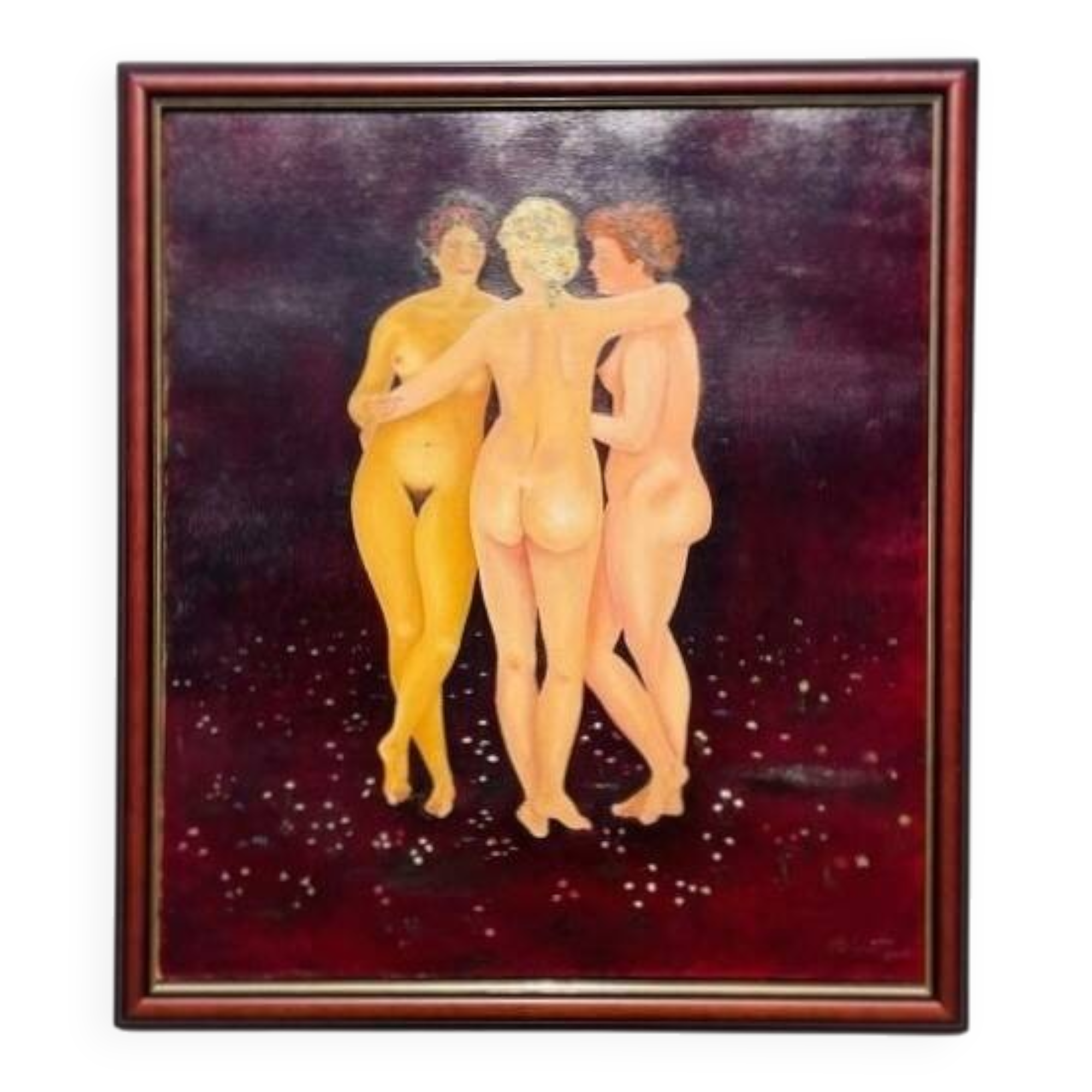 Camille Delahaut, "The Three Graces". Vintage