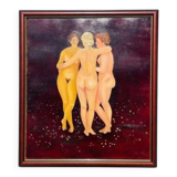 Camille Delahaut, "The Three Graces". Vintage