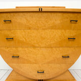 Art Deco Design Maple Chest of Drawers by Roche Bobois, 1980s