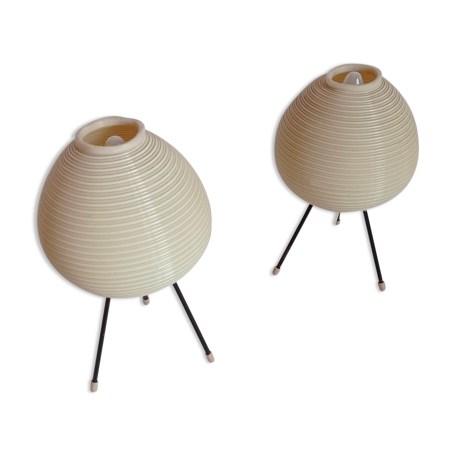 Pair of bedside lamps from the 50s/60s