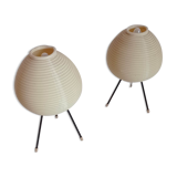 Pair of bedside lamps from the 50s/60s
