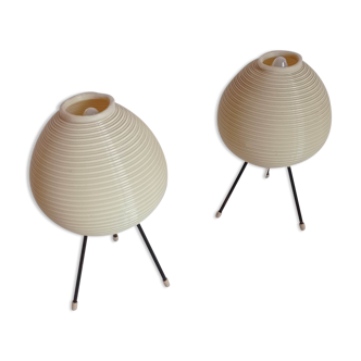 Pair of bedside lamps from the 50s/60s