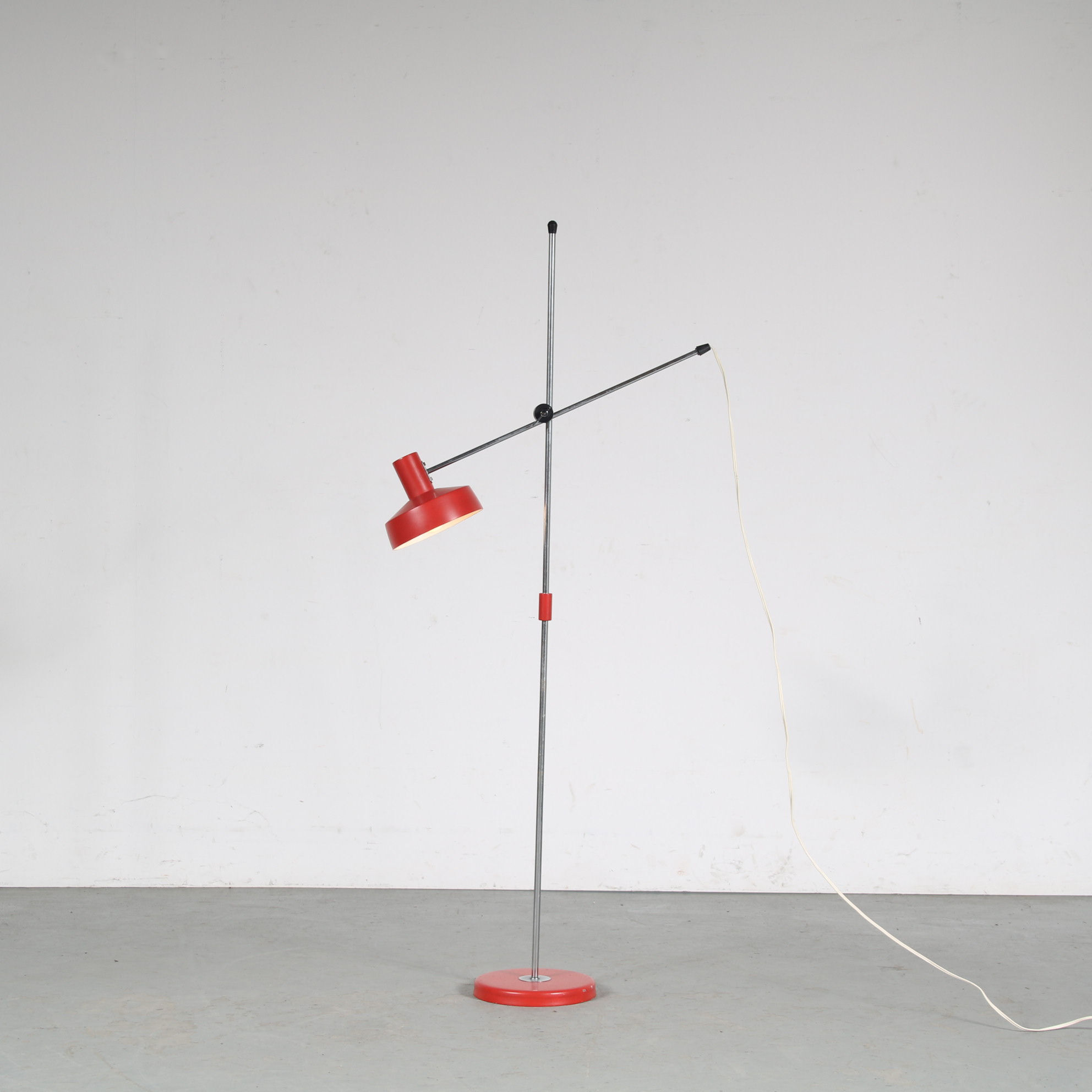 Adjustable floor lamp by Anvia from the Netherlands 1950