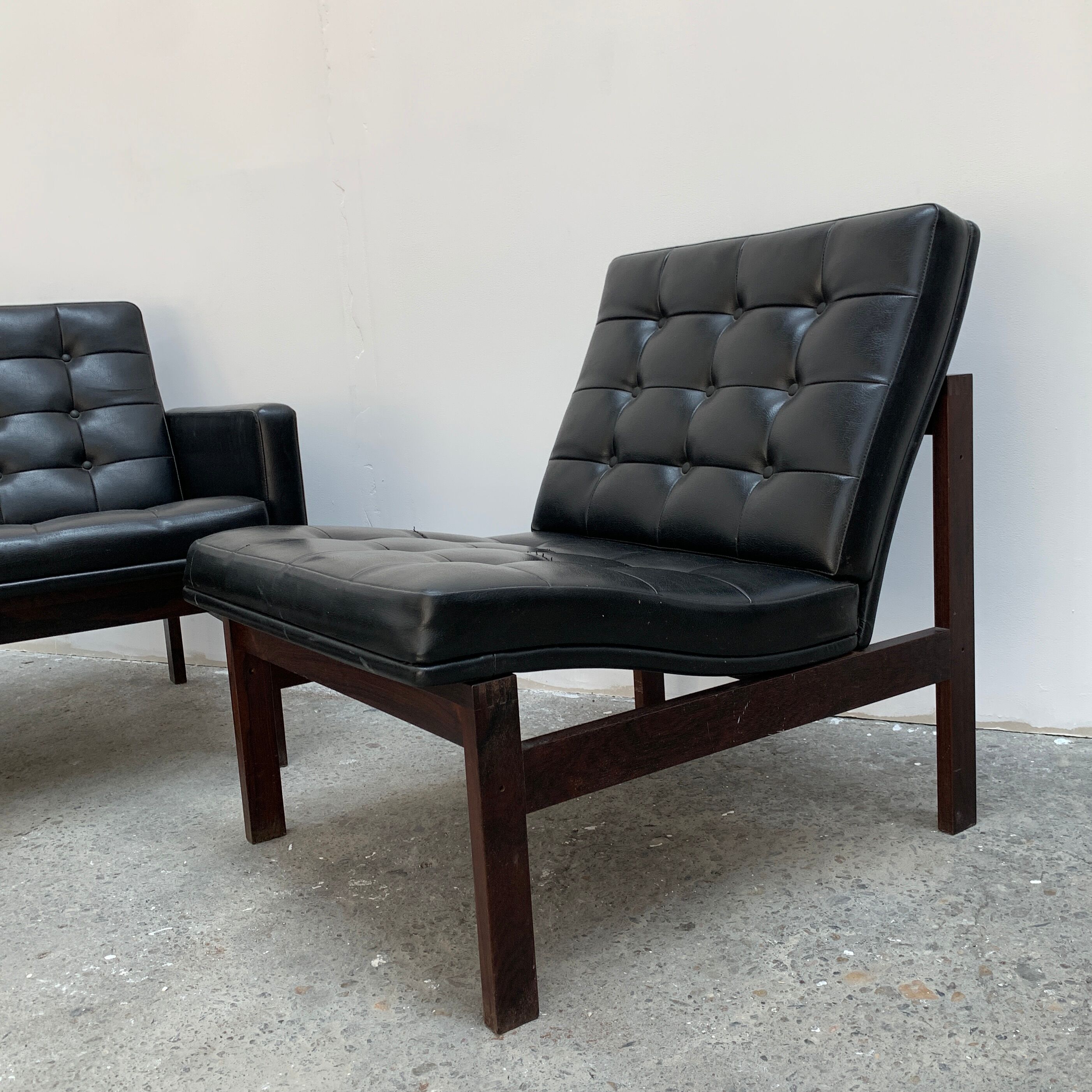 Set sofa and armchairs "Moduline" by Ole Gjerløv-Knudsen & Torben Lind for France & Søn, 1960s