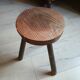 Wooden tripod stool
