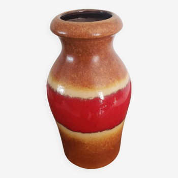 Glazed ceramic vase