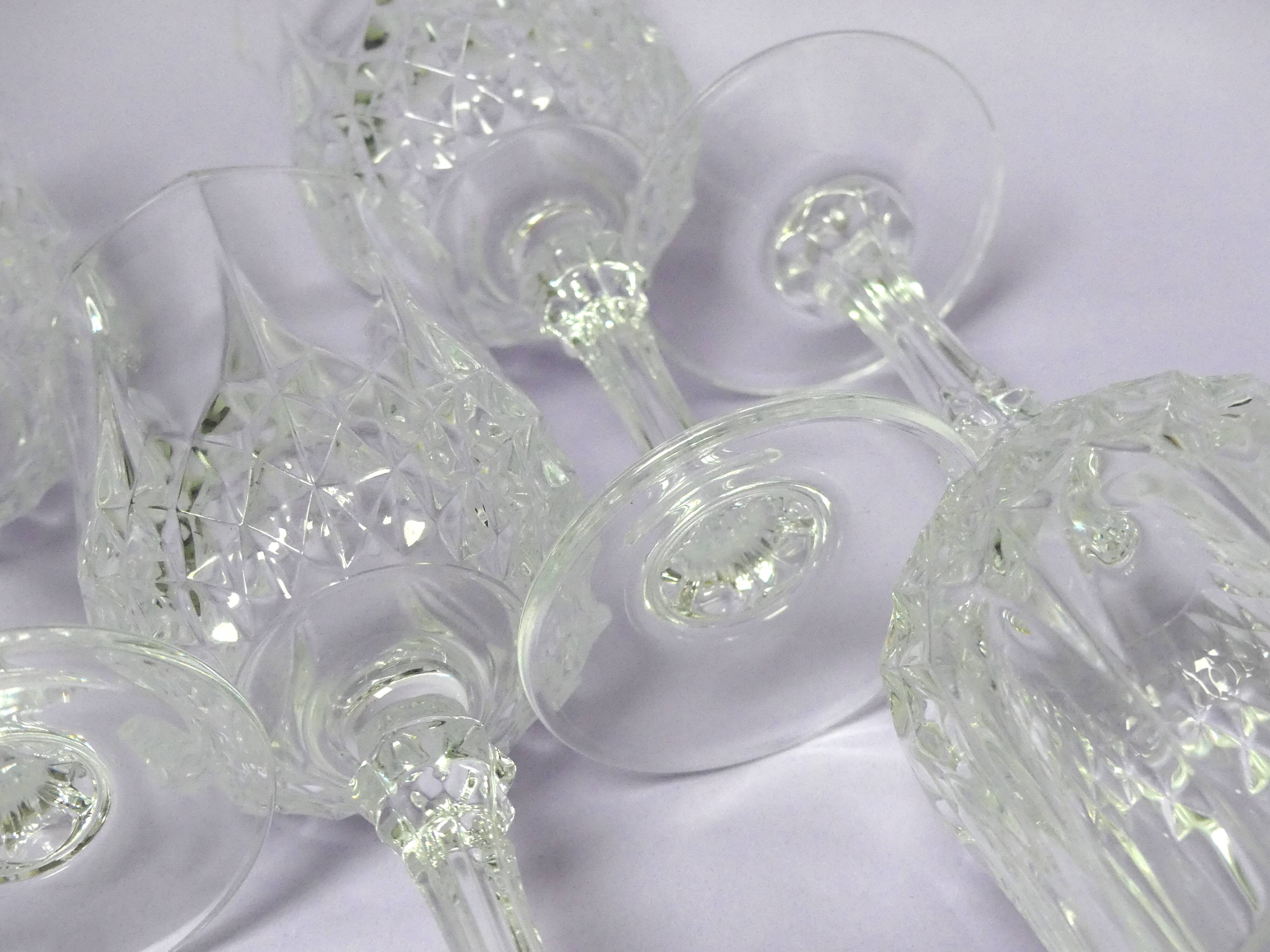 4 verres Longchamp Cristal d’Arques