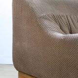Vintage velvet armchair, 1970