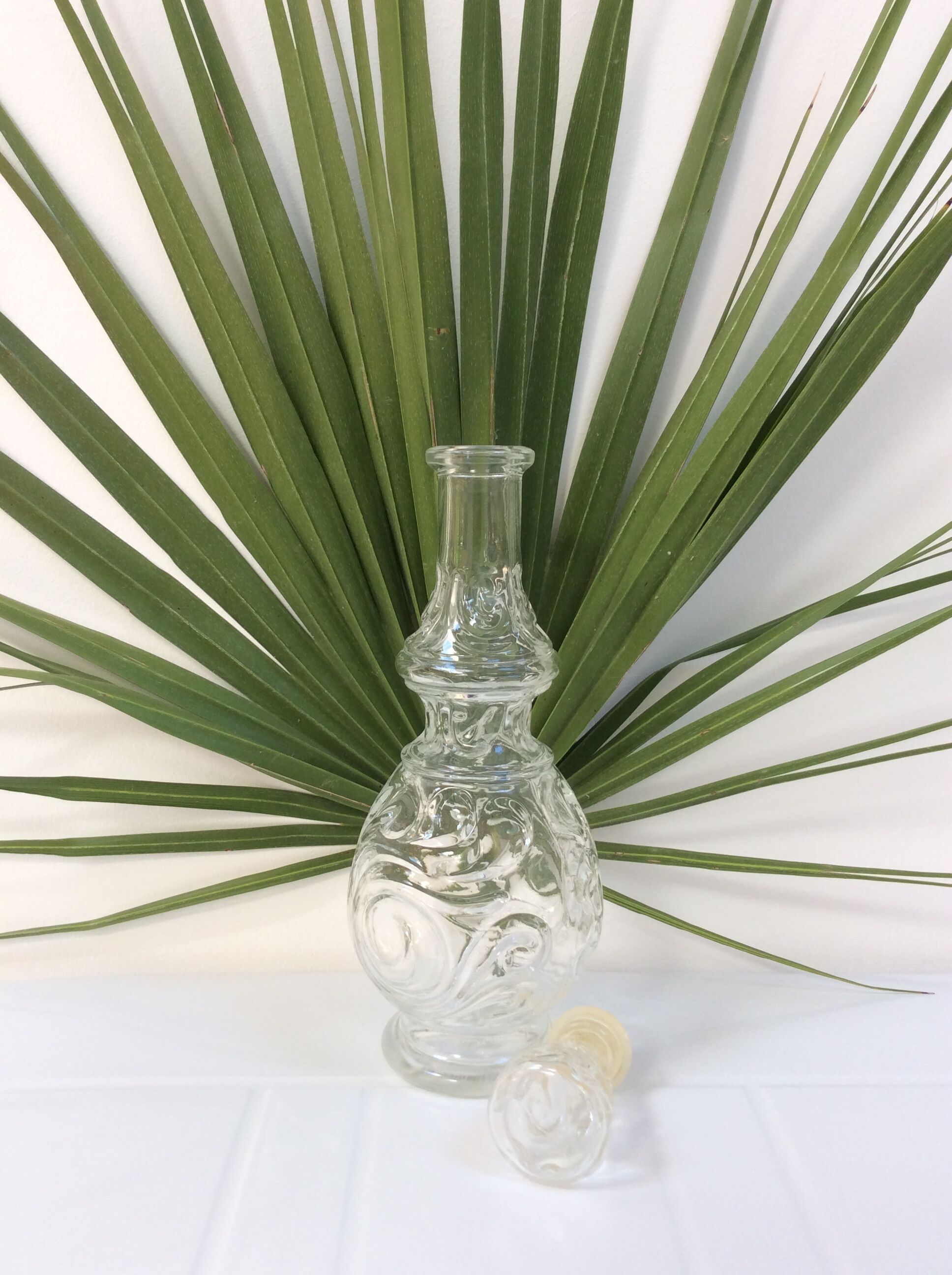 Vintage glass carafe