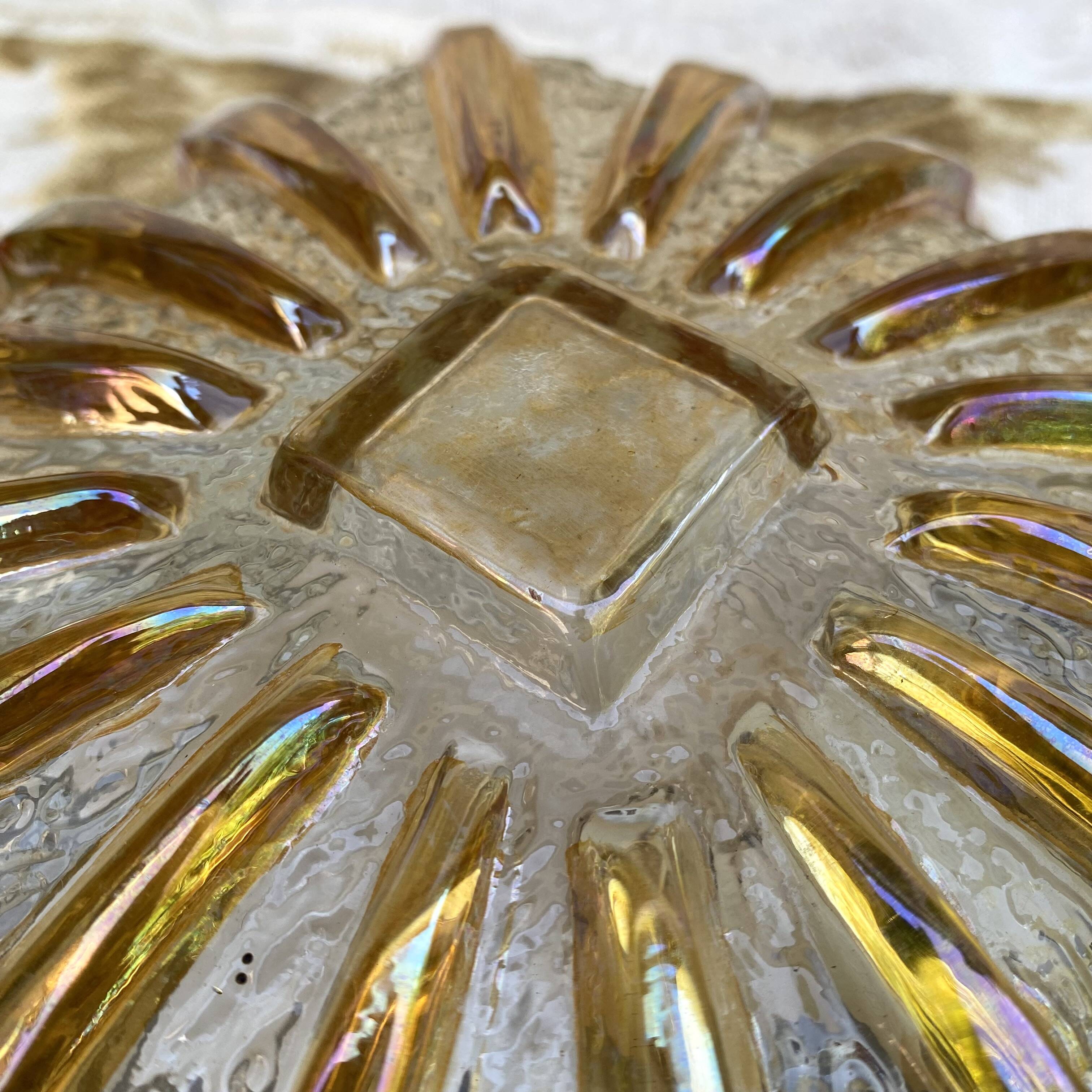 Vintage ceiling light in Italian style, 1970s.