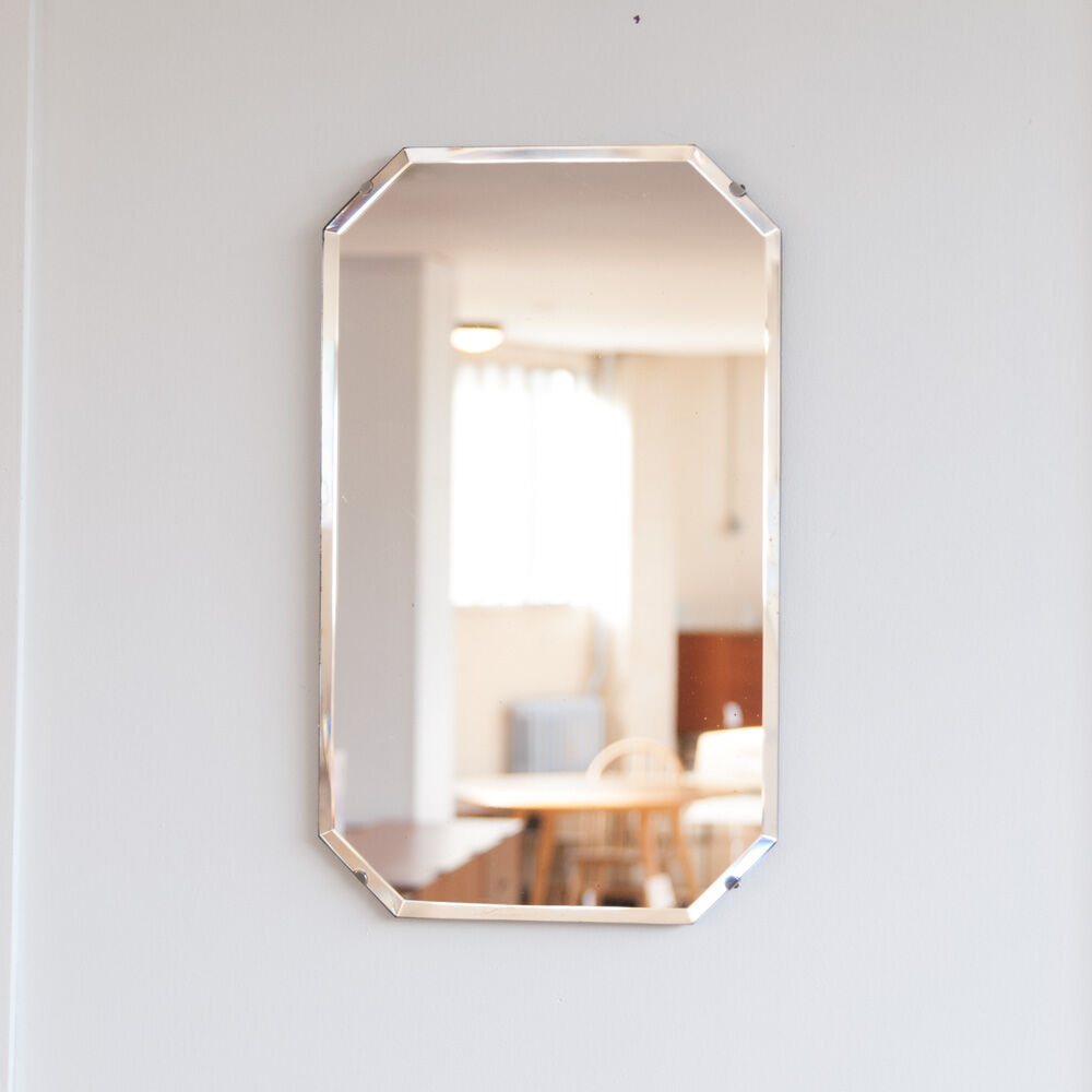 Art Deco rectangular mirror