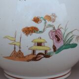 Ancienne Théière Sarreguemines 19ème Chinoiserie