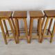 4 tabourets de bar vintage