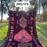 Vintage Beni Ouarain Rug – Authentic and Elegant 290cm x173cm