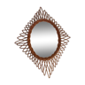 Miroir rotin 50/60 60x46cm