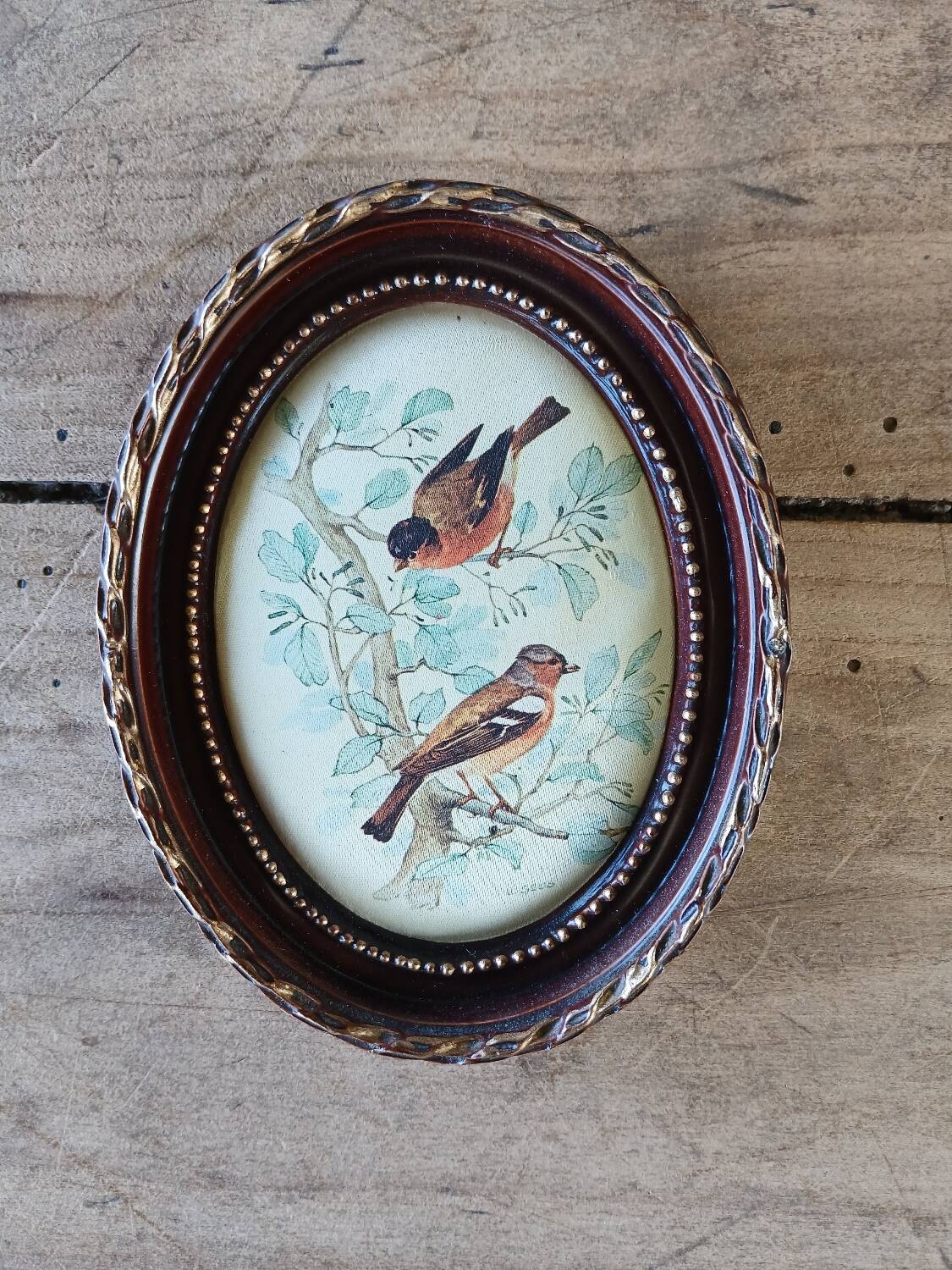 Miniature painting on silk