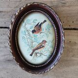 Miniature painting on silk