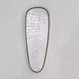 Gold mirror rearview mirror and free form from the 50s