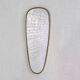 Gold mirror rearview mirror and free form from the 50s