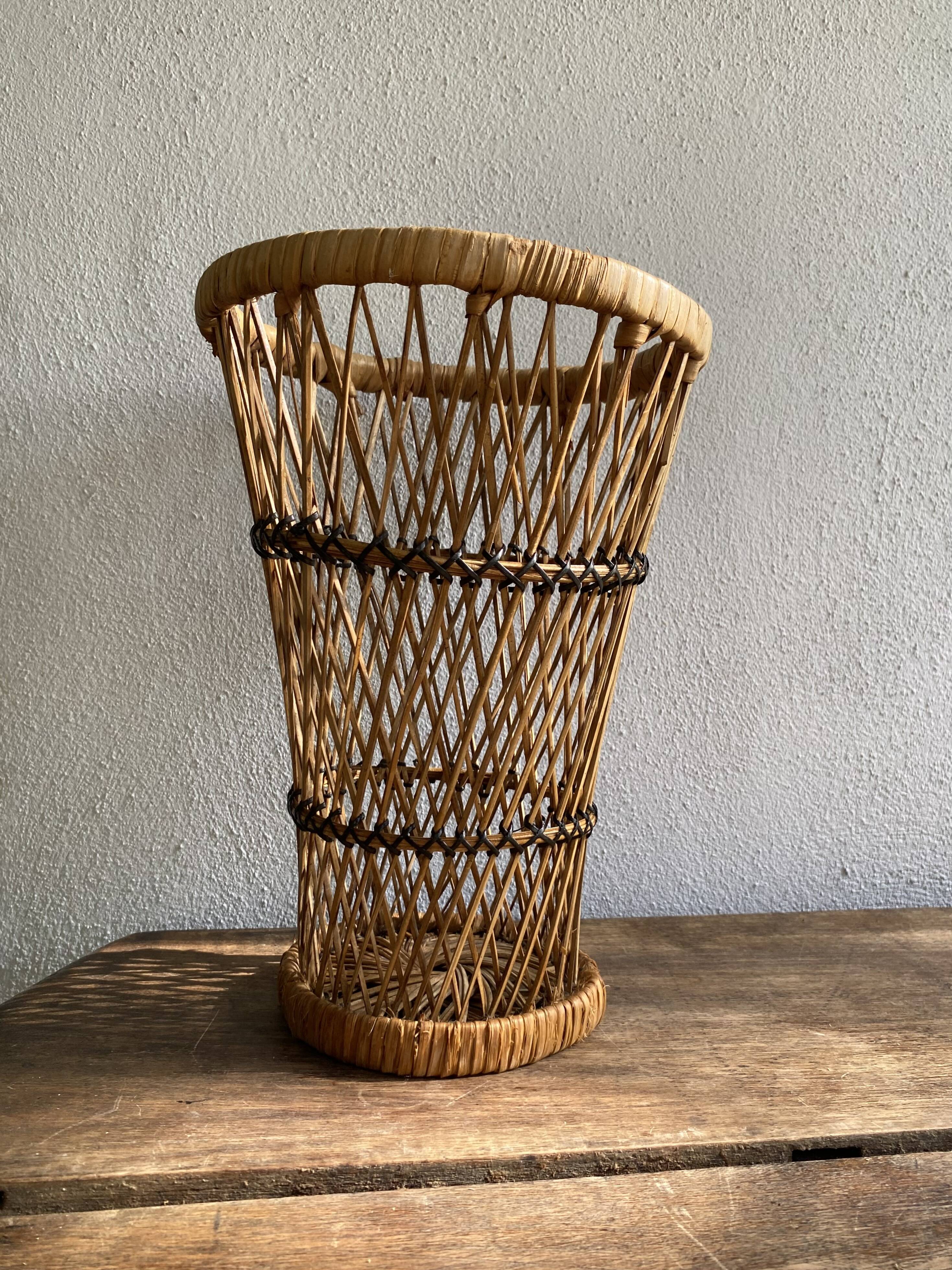 Basketwork basket