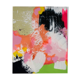 "Run To Me" modern abstract Art Painting, 38x46cm
