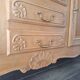Low buffet in solid cherry wood renovated – Louis XV style – 250 cm