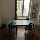 TABLE LE CORBUSIER LC 6 TUBE PLANE CASSINA