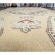 Vintage Turkish Oushak Handmade Wool Rug 123x219