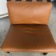 Pair Of Scandinavian Armchairs By Carl Straub Leather Circa1960