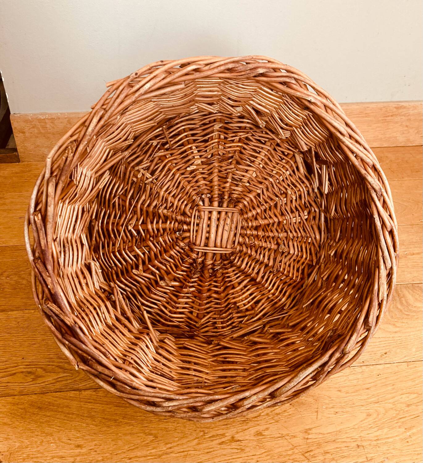 Vintage rattan / wicker armchair for children, 1970s