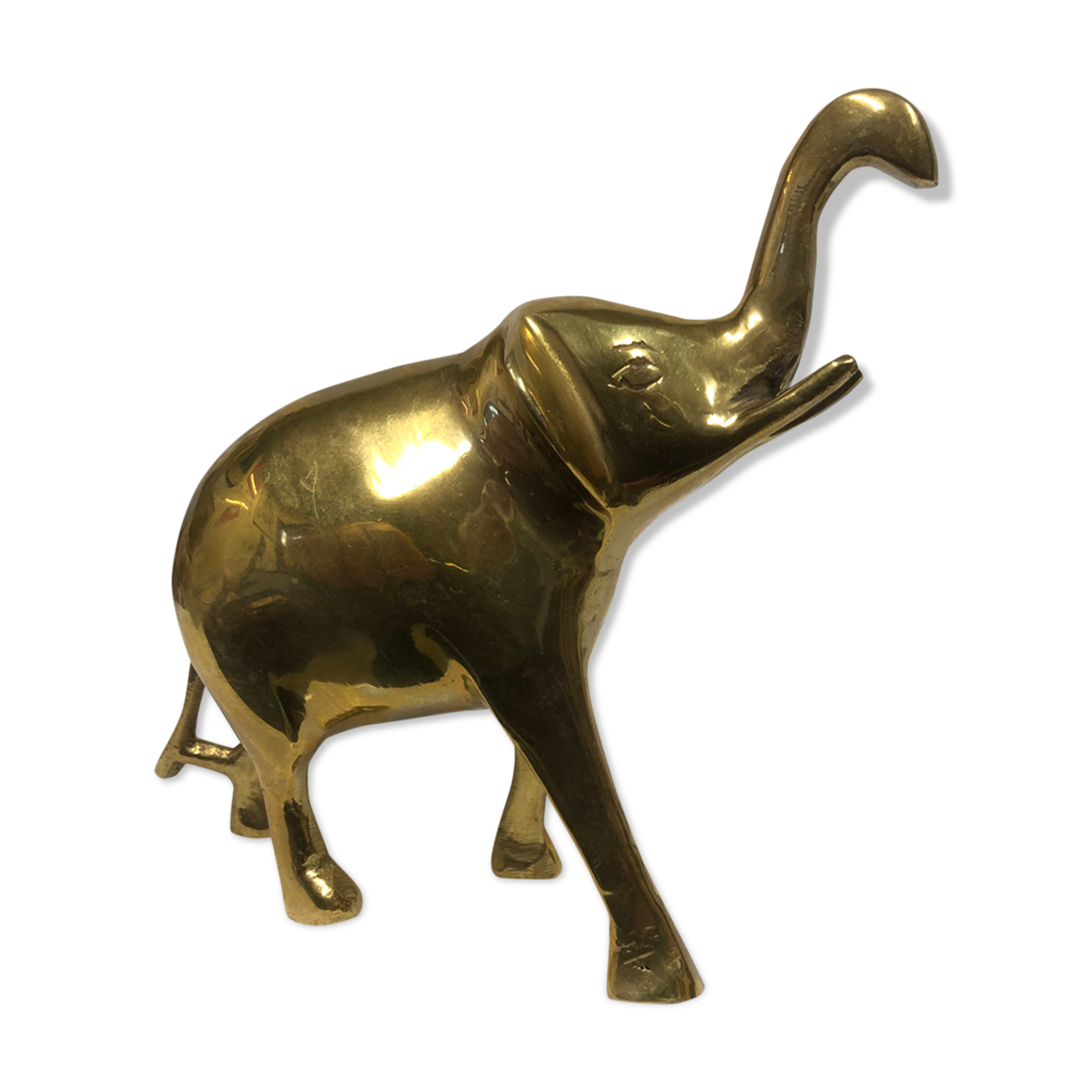 Brass elephant of the 70s
