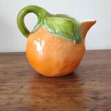 Orange Barbotine Carafe