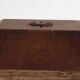 Antique Japanese box with wooden drawer – Meiji–Taishō period (c. 1890–1920)