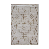 Hemp and wool carpet 160x230 ethnic motifs