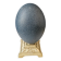Emu Egg, Brass Base (Early 20th Century) H: 16 cm | Curiosity Item