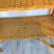 Rattan console / vintage 60s-70s
