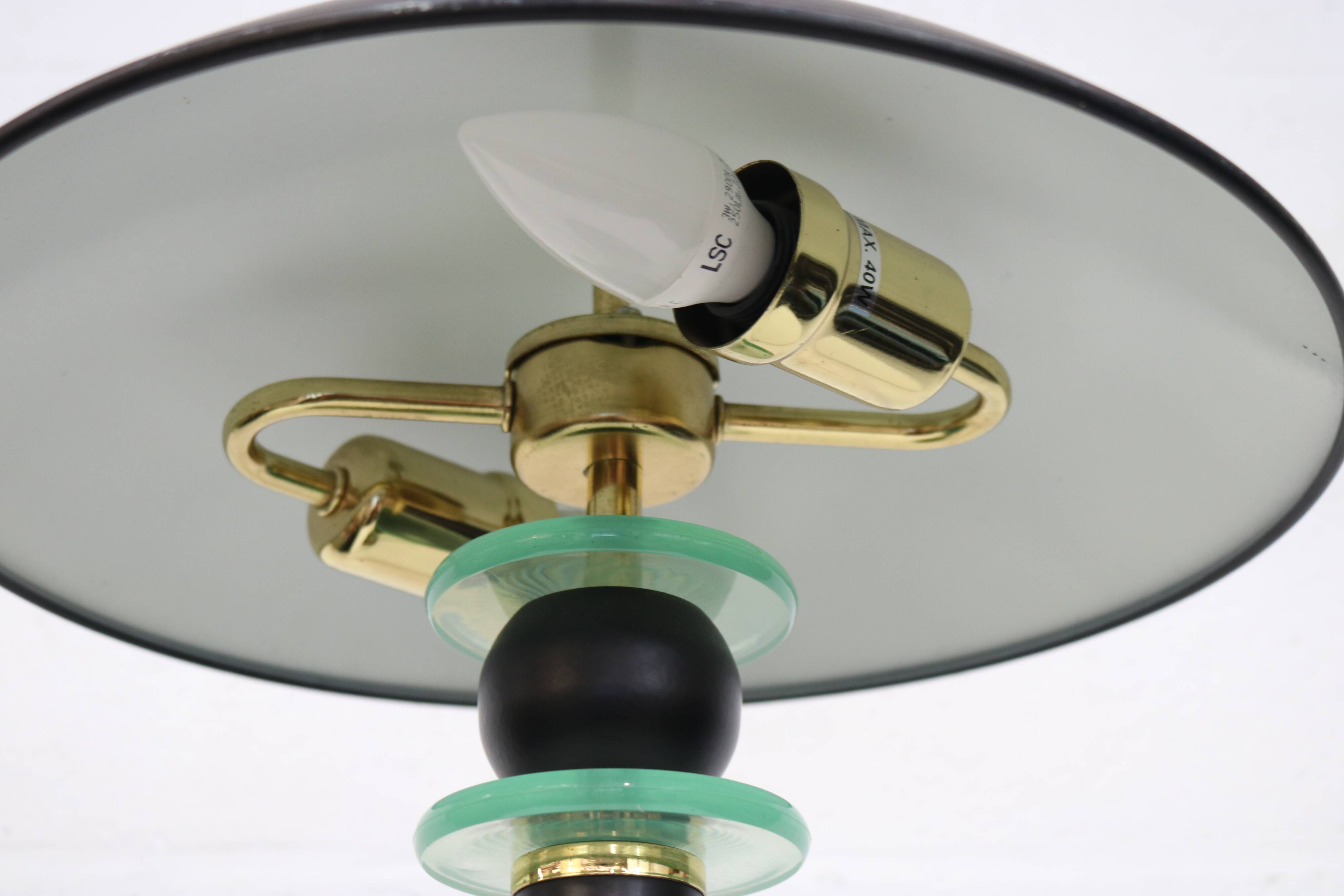 Vintage mushroom table lamp from the 80s by Shell Electric.