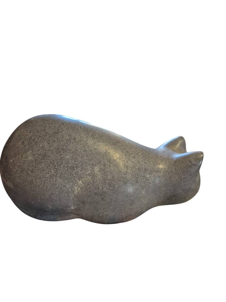 Stone sculpture of a cat Islay Grimes