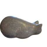 Stone sculpture of a cat Islay Grimes