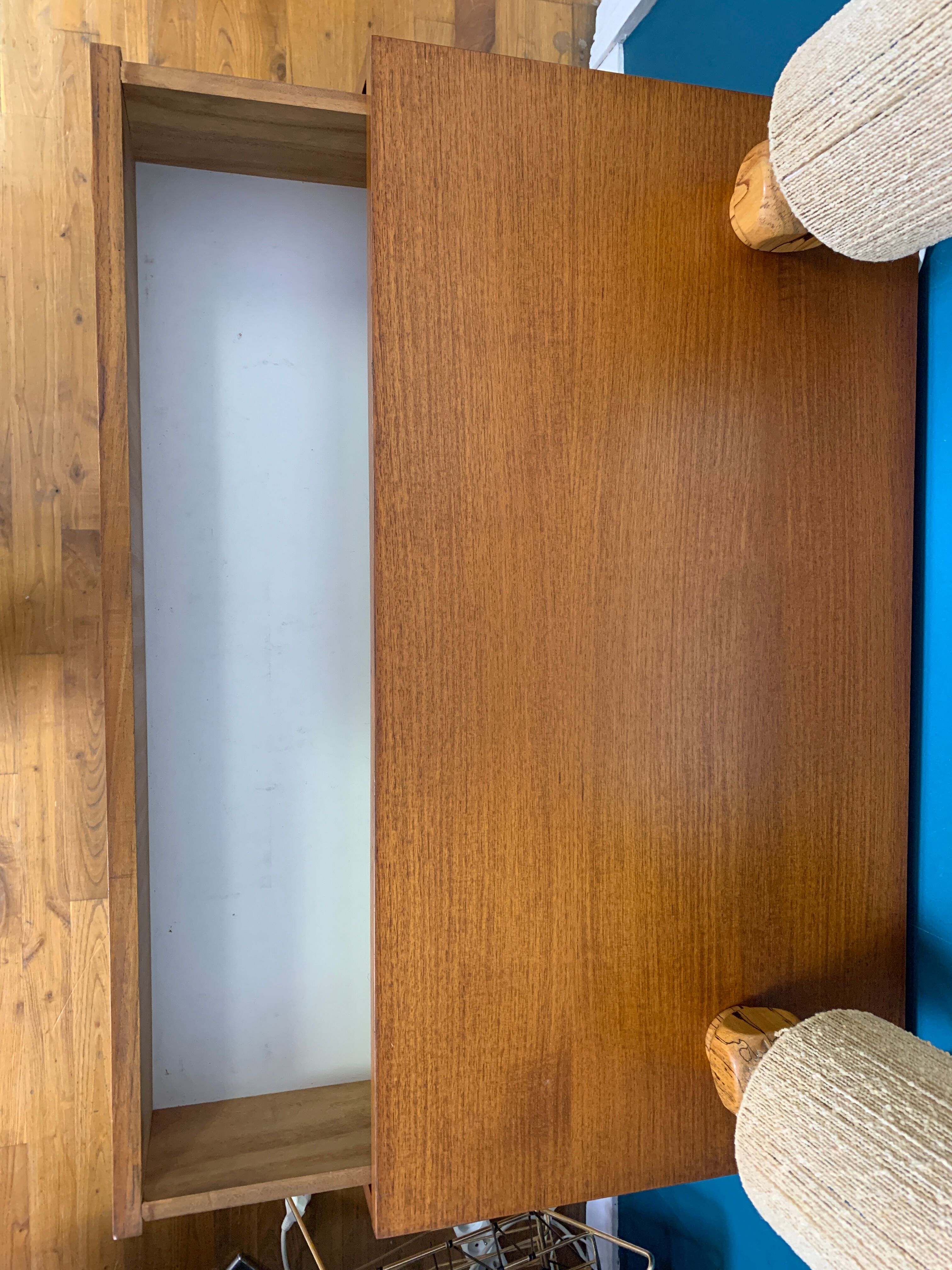 70's teak chest of drawers