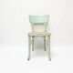 Chaise bistrot vert mint