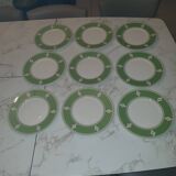 9 flat plates VILLEROY BOCH model EDEN 27 cm