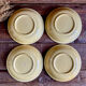 4 deep plates "Fuego" Gien France