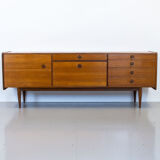 1960s Teak & Afromosia Sideboard designed by Robert Heritage