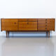 1960s Teak & Afromosia Sideboard designed by Robert Heritage