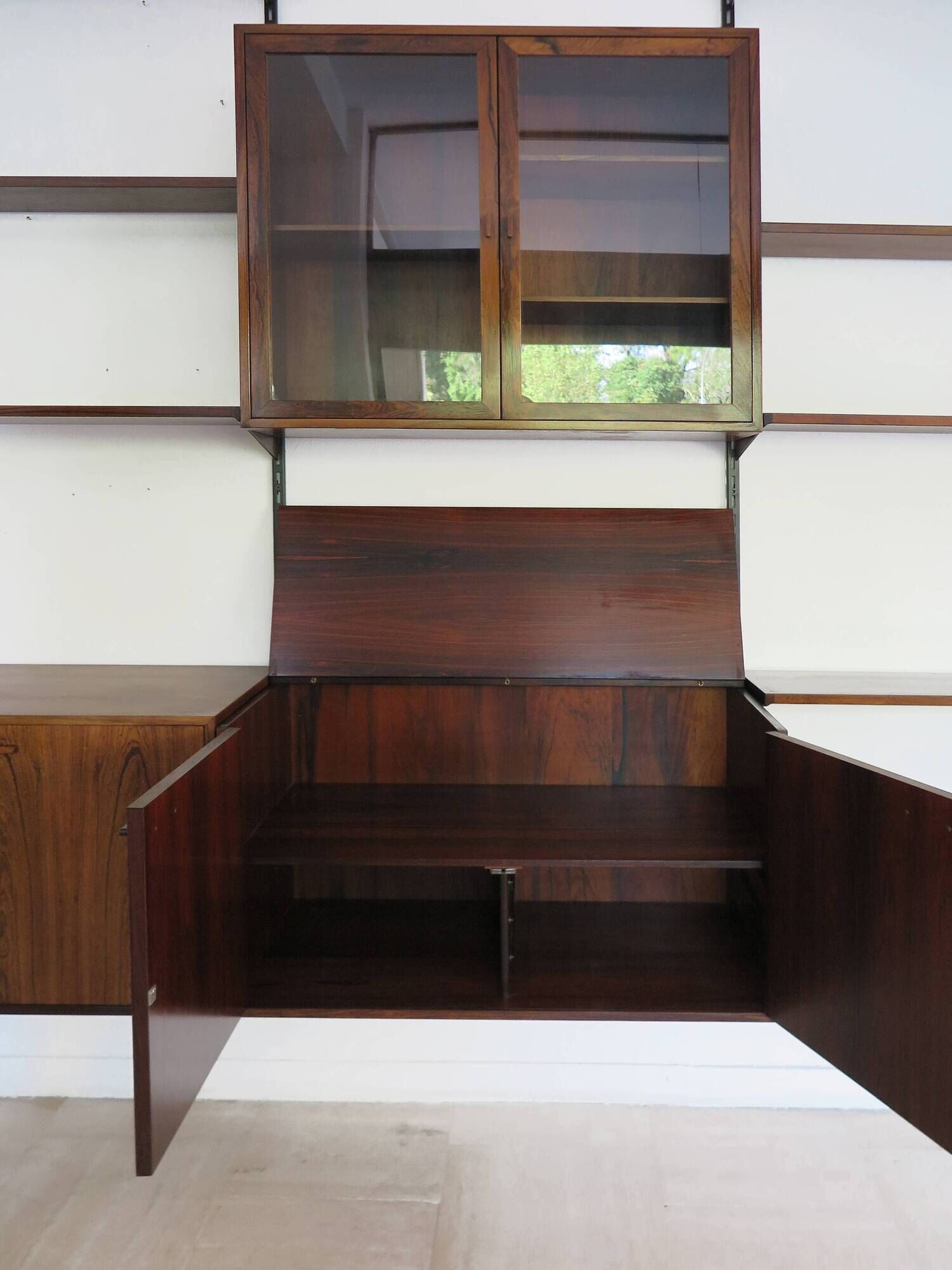 Kai Kristiansen Scandinavian shelving system, Denmark 1960s