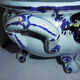 Soupière en faience vieux rouen XIXeme decor floral