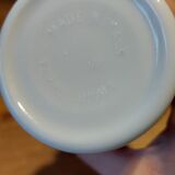 Apothecary pots in opaline