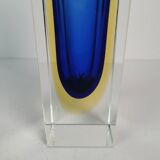 Soliflore vase, Murano Sommerso