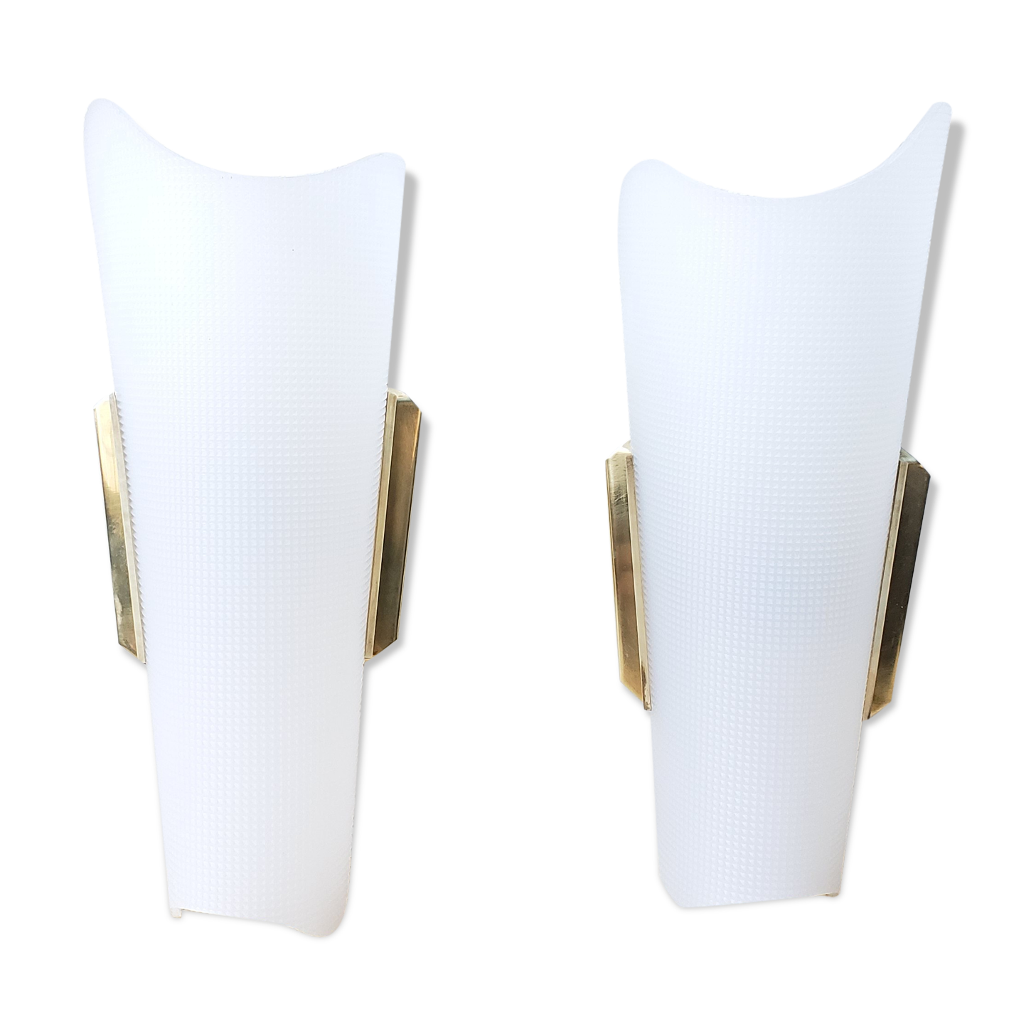 60s conical wall sconces